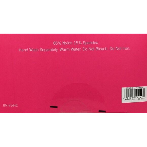 Aerosoles Ultra Sheer Control Top Tights Reinforced Toe Black Size IJ X-Large - Picture 6 of 6